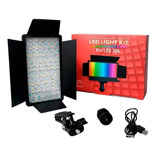 LUZ LED LIGHT KIT PRO LED 300 RGB